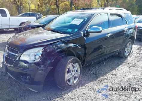 2014 Chevrolet Equinox Ltz z USA, uszkodzony, nr VIN 2GNFLHE35E6318480